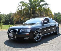 Wanted Audi A8 08/09