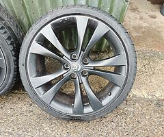 20 inch Insignia alloy wheels