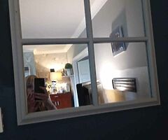 Square mirror