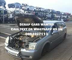 CASH FOR ALL UNWANTED VEHICLES