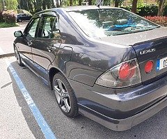 Lexus IS200 with factory TTE supercharger and LSD and NCT