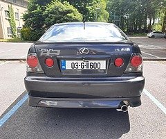 Lexus IS200 with factory TTE supercharger and LSD and NCT