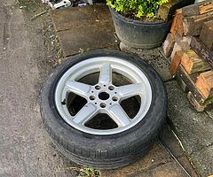 18” mv2 and 1 ac snitzer alloy