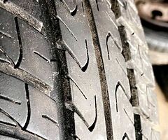 selling tires with rim (need gone ASAP)