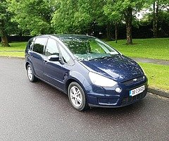 LIKE NEW - 08 S-Max 7 SEATER - 2.0L -  MANUAL 6 Speed Gearbox - NEW NCT. Ford S-Max MPV.