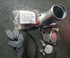 Twowinds - Set of 6x 0.86" (22mm) Swirl Flap delete kits with Intake Manifold Gaskets for M47 diesel