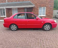 2006 Hyundai accent no tax or test Accent starting and driving Red