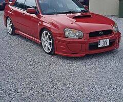 Subaru impreza 2.0 wrx turbo