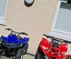 2019 2 Quad Bikes £400 Each ..
