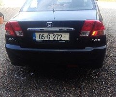 1.4 petrol Honda civic 05 nct till 05/23 - Image 4/8