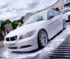 White Bmw 320D