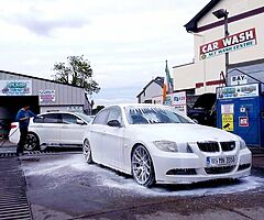 White Bmw 320D