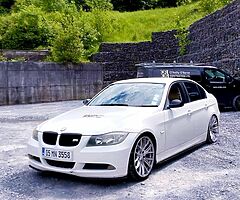 White Bmw 320D