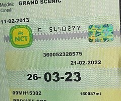 GRAND SCENIC, NEW NCT, WARRANTY - Image 9/10