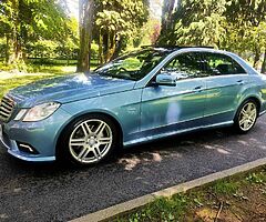 2010 Mercedes-Benz E350 AMG SPORT BLUE EFCY 265 AUT