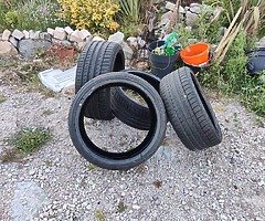 4 x 19 inch tyres