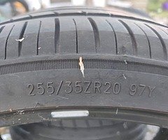 4 x 19 inch tyres