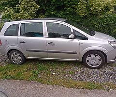 2007 Opel zafira 7 seater 1.6 petrol NCT on tell the end of the year driving very well