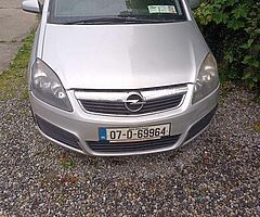 2007 Opel zafira 7 seater 1.6 petrol NCT on tell the end of the year driving very well - Image 3/3