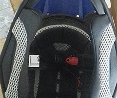 Wulf sport XL helmet.