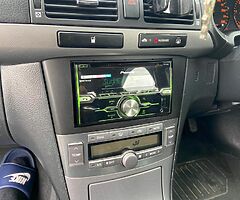 Toyota avensis radio surround and wiring harness