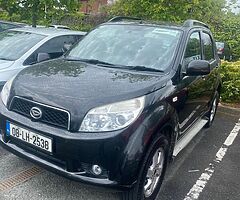 For sale daihatsu terios 4wd petrol 1.5 automatic €3650 mls 110000 tel 0851672751