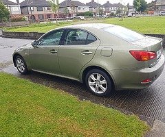 LEXUS IS 220, NO TAX OR NCT, CAR ON THE BUTTON AND DRIVING PERFECT. - Image 5/10