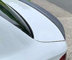 Bmw 1 series maxton gloss black side extension and gloss black spoiler - Image 7/10