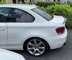 Bmw 1 series maxton gloss black side extension and gloss black spoiler - Image 8/10