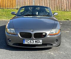 Grey 2003 BMW Z4 3.0l petrol convertible for sale may swap or P/X (bike, car ant etc)