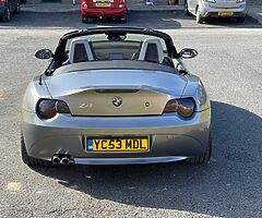Grey 2003 BMW Z4 3.0l petrol convertible for sale may swap or P/X (bike, car ant etc) - Image 4/10