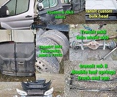 TRANSIT MK8 & CUSTOM PANELS
