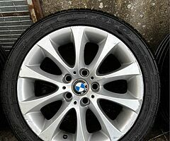 17” 5x120 alloy wheels