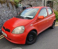 2001 Toyota Yaris Vitz (Tax 06/22 NCT 04/23) Automatic