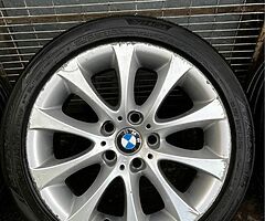 17” 5x120 alloy wheels