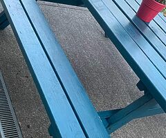 Like new solid wooden bench - Image 5/5