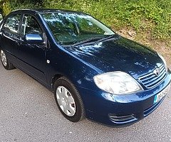 Toyota corolla new nct. Manual.
