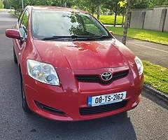 08 Toyota Auris 1.4 Petrol 124 thousand miles Brand New NCT March 2022