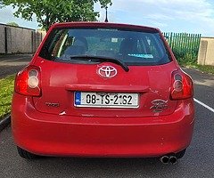 08 Toyota Auris 1.4 Petrol 124 thousand miles Brand New NCT March 2022
