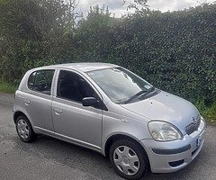 Toyota yaris 2004 nct 6/23