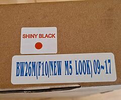 Bmw f10 5 series black kidney grills