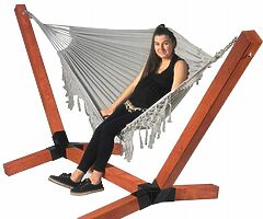 LOVELY LARGE HAMMOCK WITH STAND / DELIVERY 