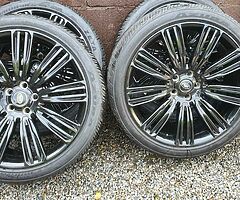 Brand new tyres and alloys BMW x5,  land rover,  range rover