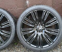 Brand new tyres and alloys BMW x5,  land rover,  range rover