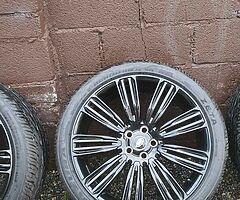 Brand new tyres and alloys BMW x5,  land rover,  range rover - Image 4/4