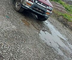 Mitsibushi pajero sport 2.5 tdi
Swap for a smaller car
