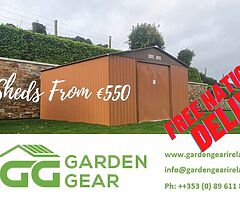 STEEL GARDEN SHEDS - HIGH QUALITY : FREE DELIVERY NATIONWIDE - Image 5/5
