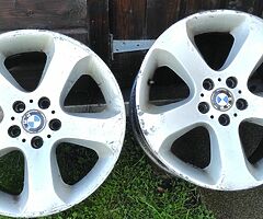 R19  5x120 bmw style 132 fat 5s alloy wheels - Image 4/6