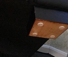 Black sofa like new - Image 3/4