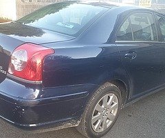 Toyota avensis nct and tax 2008